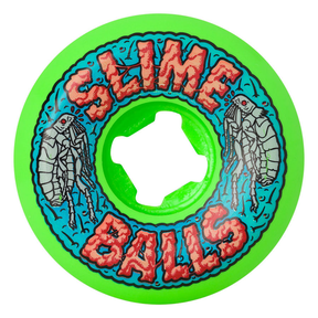 Slime Balls Wheels (Jeu De 4) 56Mm Flea Balls Speed Grn 99A