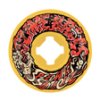 Slime Balls Wheels (Jeu De 4) 53Mm Vomit Mini Ii Orange 97A
