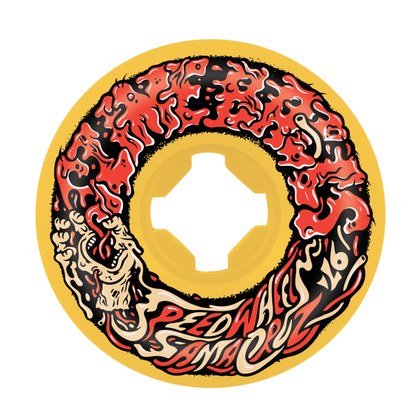 Slime Balls Wheels (Jeu De 4) 53Mm Vomit Mini Ii Orange 97A