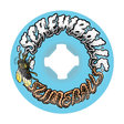 Slime Balls Wheels (Jeu De 4) 56Mm Screw Balls Blue 99A
