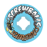Slime Balls Wheels (Jeu De 4) 56Mm Screw Balls Blue 99A