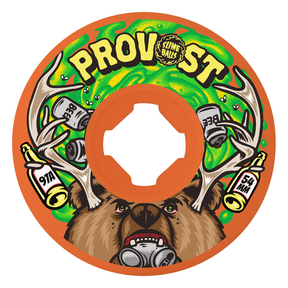 Slime Balls Wheels (Jeu De 4) 54Mm Provost Beer Orange 97A