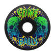 Slime Balls Wheels (Jeu De 4) 60Mm Skull Vomits Black 95A