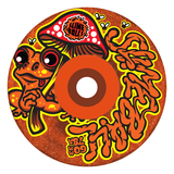 Slime Balls Wheels (Jeu De 4) 60Mm Frog Trips Light Red 78A