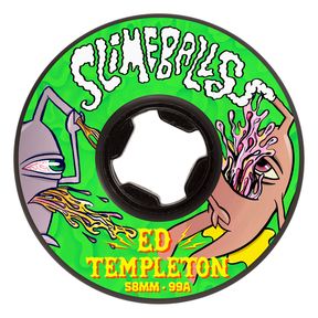 Slime Balls Wheels (Jeu De 4) 58Mm Templeton Vomits Blk 99A