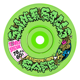 Slime Balls Wheels (Jeu De 4) 60Mm Sb Cafe Light Ups Grn 78A