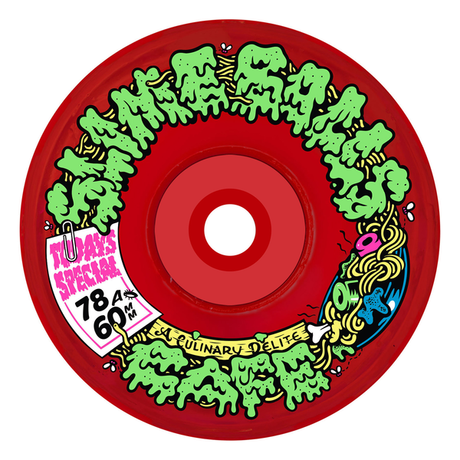 Roues de skate Slime Balls 60 mm Balls SB Cafe Light OG Red 78A