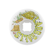 Roues de skate Slime Balls 56 mm Balls Hitz White Full Combo 99A