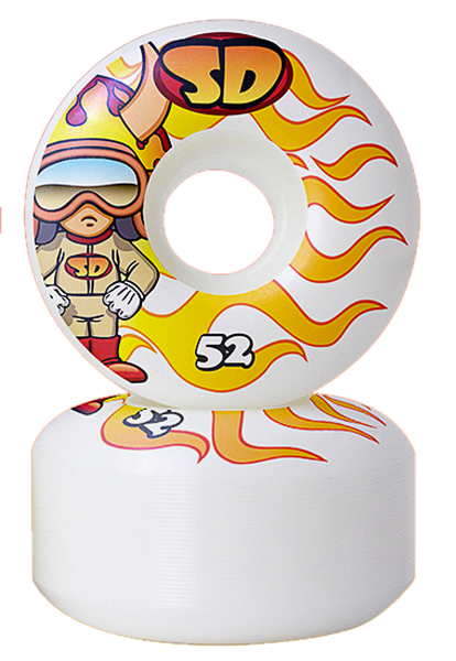 Speed Demons Wheels (Jeu De 4) 52Mm Hot Shot Multi 101A