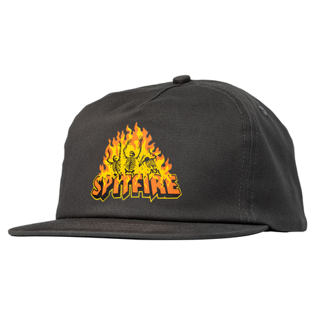 Spitfire Cap Eternal Fill Snapback Charcoal Black