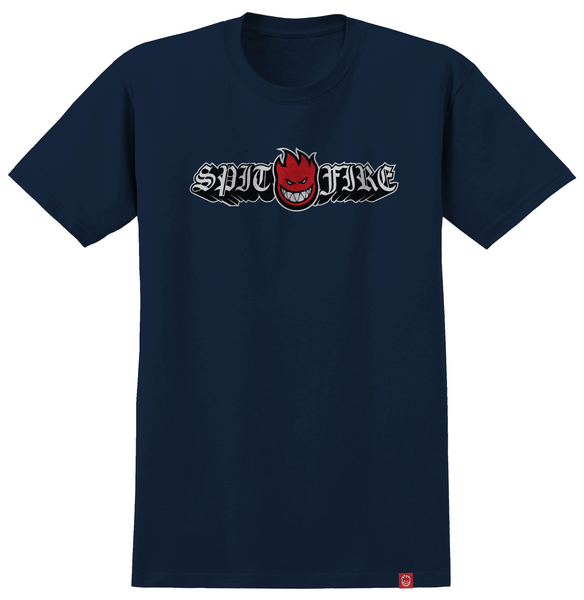 Spitfire T-Shirt Old E Drop Bighead Ss True Navy