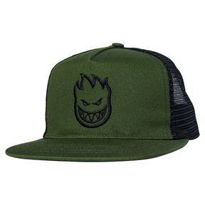 Casquette snapback Spitfire Bighead Olive Black