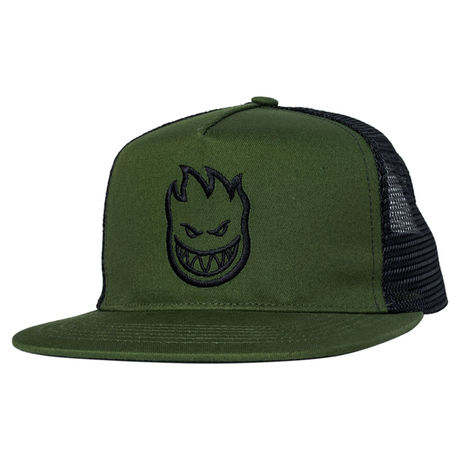 Casquette snapback Spitfire Bighead Olive Black
