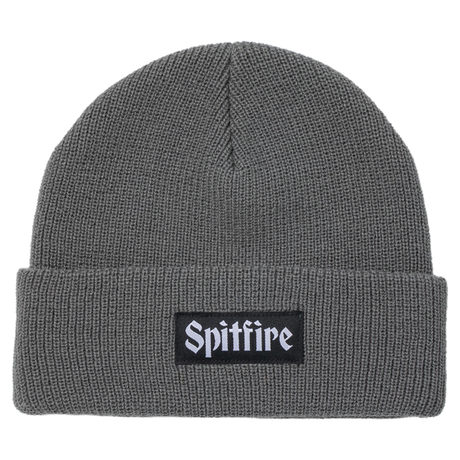 Spitfire Beanie Molotov Script Charcoal