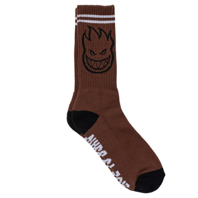 Spitfire Socks Bighead Dark Red Black White