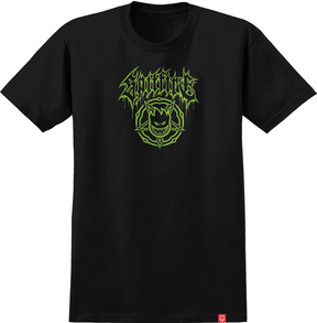 Spitfire T-Shirt Basic Pentagram Drip Ss Black