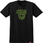 Spitfire T-Shirt Basic Pentagram Drip Ss Black