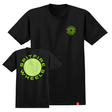 Spitfire T-Shirt Classic 87 Swirl Fill Ss Black