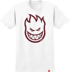 Spitfire T-Shirt Bighead Ss White