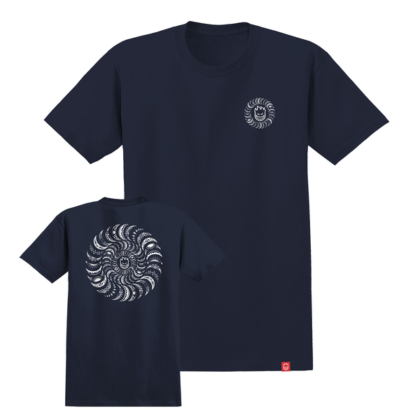Tee-shirt Spitfire Classic Swirl Paisley SS True Navy