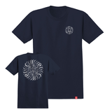 Tee-shirt Spitfire Classic Swirl Paisley SS True Navy