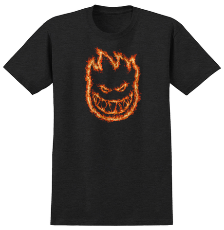 Spitfire T-Shirt Charred Remains Ss Charcoal