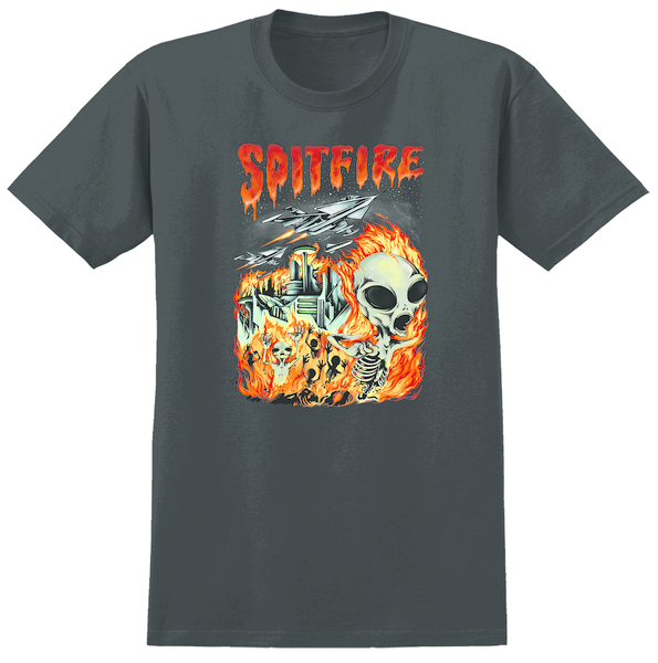 Spitfire T-Shirt Invasion Ss Black