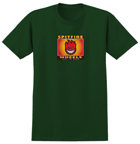 Tee-shirt Spitfire Bighead Box SS Forest