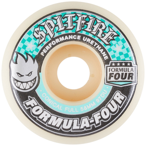Spitfire Wheels (Jeu De 4) 58Mm F4 97D Conical Full Natural