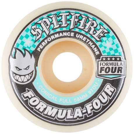Spitfire Wheels (Jeu De 4) 58Mm F4 97D Conical Full Natural
