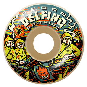 Spitfire Wheels (Jeu De 4) 54Mm F4 99D Delfino Clsc Natural