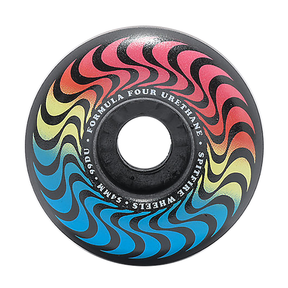 Spitfire Wheels (Jeu De 4) 54Mm F4 99D Trippy Swirl Rad Blk