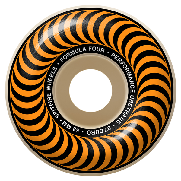 Spitfire Wheels (Jeu De 4) 53Mm F4 97D Classic Natural