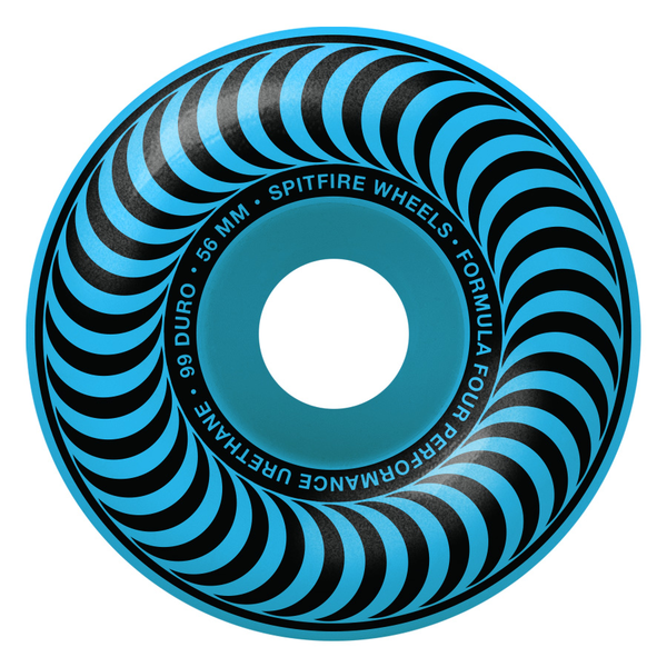 Spitfire Wheels (Jeu De 4) 56Mm F4 99D Chroma Classic Blue