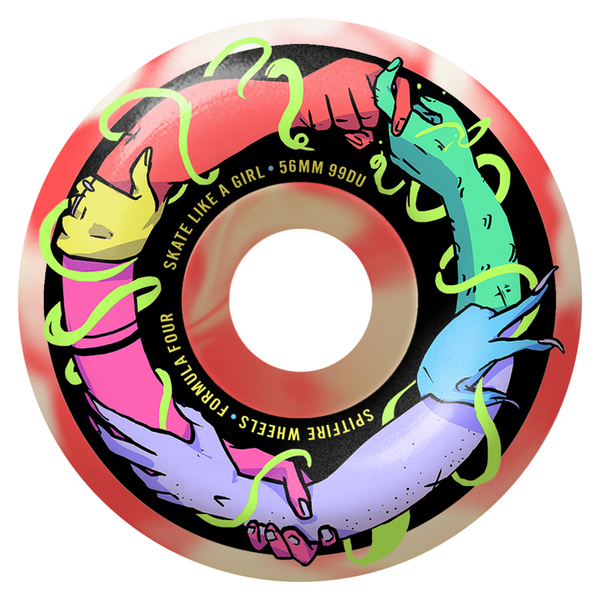 Spitfire Wheels (Jeu De 4) 56Mm F4 99D Friend Skate Girl