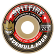 Spitfire Wheels (Jeu De 4) 58Mm F4 101D Conical Full Natural