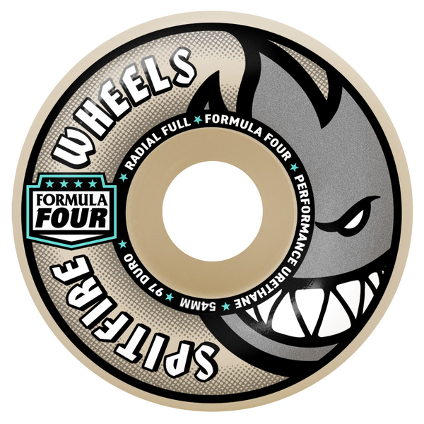 Spitfire Wheels (Jeu De 4) 54Mm F4 97D Radial Full