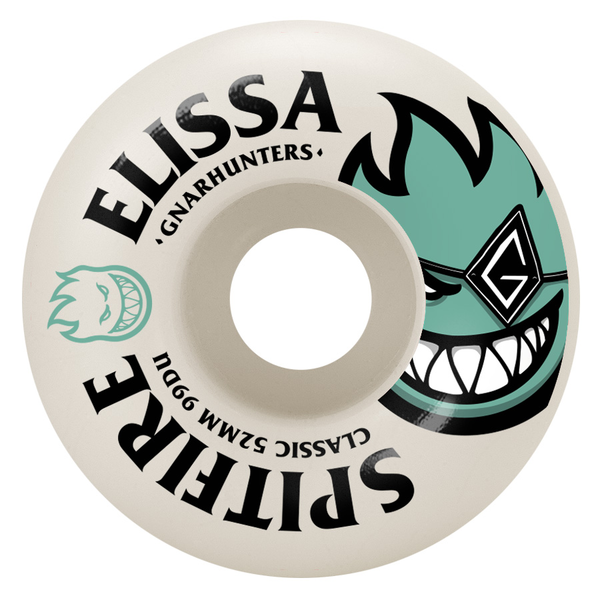 Spitfire Wheels (Jeu De 4) 52Mm 99D Classic Elissa Gnarhnter