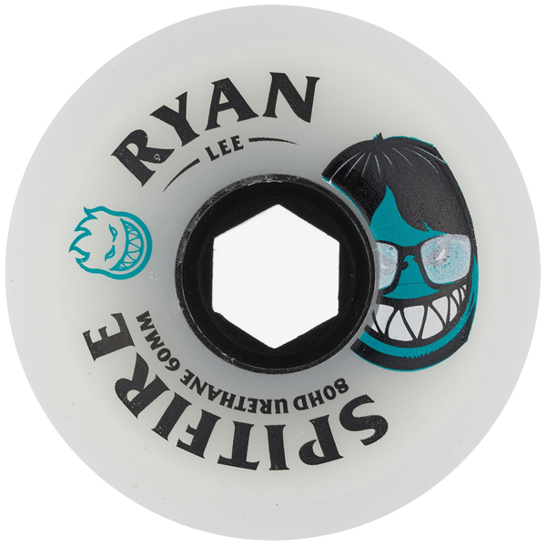 Spitfire Wheels (Jeu De 4) 60Mm 80Hd Lee Wide Burn Squad Clr