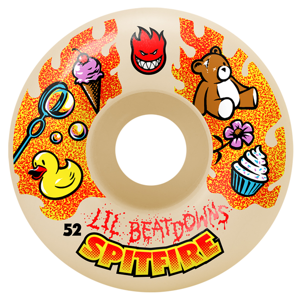 Spitfire Wheels (Jeu De 4) 52Mm F4 99D Lil Beatdowns Clsc