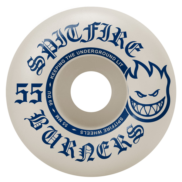 Spitfire Wheels (Jeu De 4) 55Mm 99D Burner Blue