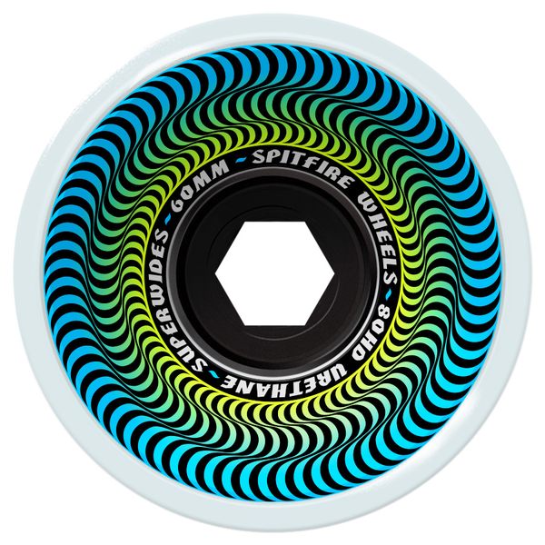 Roues de skate Spitfire 60 mm 80HD Superwides Ice Grey