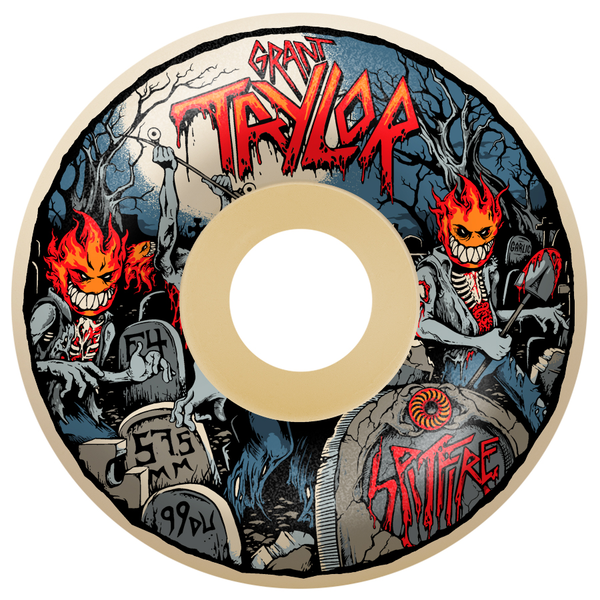 Spitfire Wheels (Jeu De 4) 57.5Mm F4 99D Grant Undead Radial