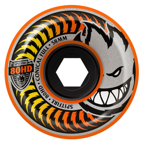 Spitfire Wheels (Jeu De 4) 58Mm 80Hd Fade Orange Cncl Full