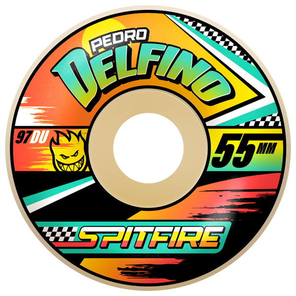 Spitfire Wheels (Jeu De 4) 55Mm F4 97D Delfino Turbo Radial