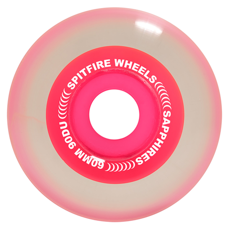Roues de skate Spitfire 60 mm 90D Sapphire Neon Pink