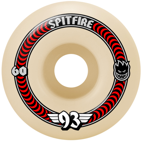 Roues de skate Spitfire 60 mm F4 93D Classics Natural