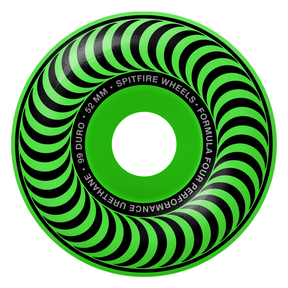 Spitfire Wheels (Jeu De 4) 52Mm F4 99D Classics Neon Green