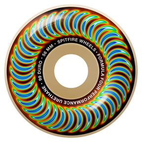Spitfire Wheels (Jeu De 4) 56Mm F4 99D Radioactive Classic