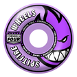 Spitfire Wheels (Jeu De 4) 54Mm F4 99D Colors Rad Full Prple